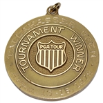 Barry Jaeckel's 1978 Tallahassee Open Tournament Winner's Gold Medal with Case