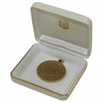 Barry Jaeckel's 1978 Tallahassee Open Tournament Winner's Gold Medal with Case