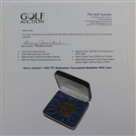 Barry Jaeckel's 1980 TPC Dedication Tournament Medallion With Case 