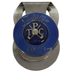 Barry Jaeckels 1979 TPC Sawgrass Metal Contestant Clip/Badge With Case 