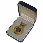 Barry Jaeckels 1984 TPC Championship Contestant Clip/Badge With Case