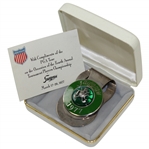 Barry Jaeckels 1977 TPC Sawgrass Contestant Clip/Badge With Case