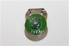 Barry Jaeckel's 1977 TPC Sawgrass Contestant Clip/Badge With Case