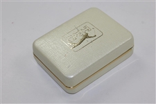 Barry Jaeckel's 1983 TPC Championship Contestant Clip/Badge With Case