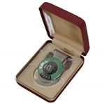 Barry Jaeckels 1982 TPC Championship Contestant Clip/Badge With Case