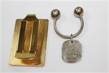 1993 Michael Jordan 23 Celebrity Challenge Money Clip & Program with Cartier Sterling Silver Thanks Michael Jordan