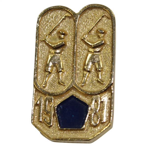 Barry Jaeckels 1981 PGA Tour Pin