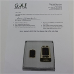 Barry Jaeckel's 2019 PGA Tour Money Clip & Pin with Case