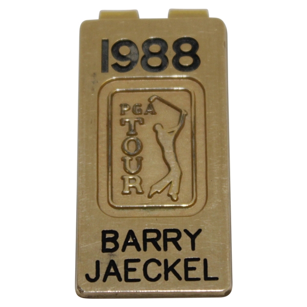 Barry Jaeckels 1988 PGA Tour Money Clip