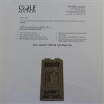 Barry Jaeckel's 1988 PGA Tour Money Clip