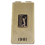 Barry Jaeckels 1981 PGA Tour Money Clip