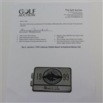 Barry Jaeckel's 1999 Callaway Pebble Beach Invitational Money Clip 
