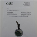 Barry Jaeckel's '1888' Biarritz Golf Club Contestant Bag Tag