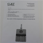 Barry Jaeckel's 1978 PGA Championship at Oakmont CC Contestant Bag Tag