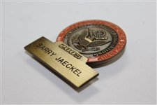 Barry Jaeckel's 2005 U.S. Senior Open Championship Contestant Badge
