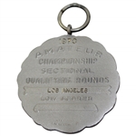 Barry Jaeckel's 1970 Amateur Championship Low Scorer Sectional Qualifying Medal - Los Angeles