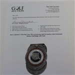 Barry Jaeckel's 1976 PGA Tour TPC at Inverrary Golf & Country Club Contestant Money Clip/Badge with Case 