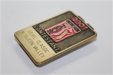 Barry Jaeckel's 2001 Senior PGA Tour Siebel Classic Contestant Money Clip with Case