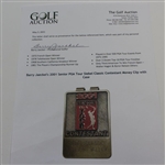 Barry Jaeckel's 2001 Senior PGA Tour Siebel Classic Contestant Money Clip with Case