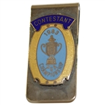 Barry Jaeckels 1983 PGA Championship at Riviera CC Contestant Money Clip/Badge