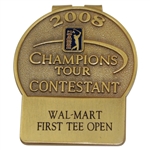 Barry Jaeckels 2008 Champions Tour Walmart First Tee Open Contestant Money Clip/Badge