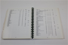 1997 Masters Tournament Media Guide - Tiger Woods First Green Jacket