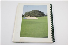 1997 Masters Tournament Media Guide - Tiger Woods First Green Jacket