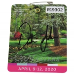 Dustin Johnson Signed 2020 Masters SERIES Badge #R19302 JSA FULL #BB22413