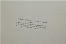 1922 The Most Excellent Historie of 'MacHamlet Hys Handycap' 1st Edition Book By Paul Triefus