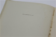 1937 'Hamish McDuff' 1st Edition Book by Frank Reynolds with Foreword by Bernard Darwin