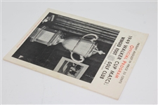 1949 Walker Cup Match at Winged Foot GC Official Program Signed by Byron & 15 Competitors JSA ALOA