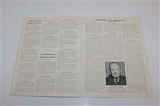 1949 Walker Cup Match at Winged Foot GC Official Program Signed by Byron & 15 Competitors JSA ALOA