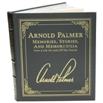 Arnold Palmer Signed Memories, Stories, & Memorabilia Book With Certificate Of Authenticity JSA ALOA