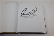 Arnold Palmer Signed 'Memories, Stories, & Memorabilia' Book With Certificate Of Authenticity JSA ALOA