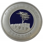 Pebble Beach Resorts 1919 Metal Blue Tee Marker