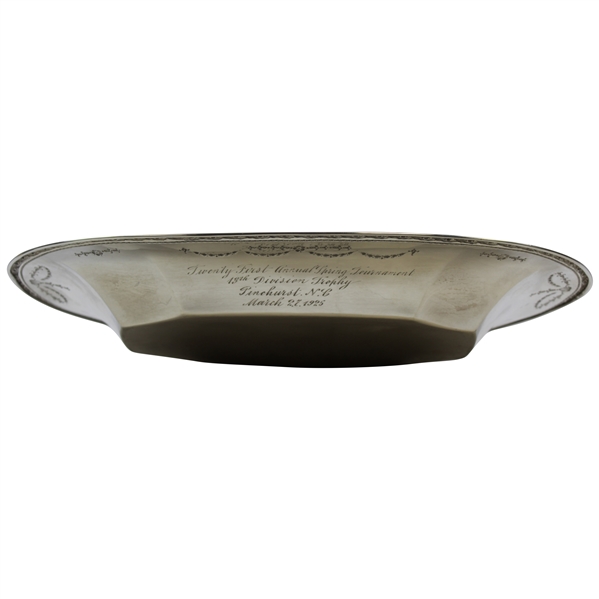 1925 Pinehurst 21st Annual Spring Tournament 13th Division Sterling Silver Trophy