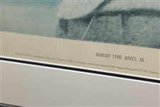 Robert 'Bobby' T. Jones, Jr. Signed 1954 Ltd Ed Thomas Stephens USGA Print #31 to John Coffin - Framed JSA ALOA