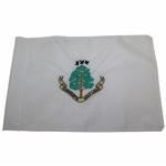 Carnoustie Golf Links Logo Undated Embroidered White Flag