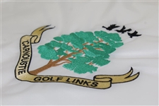 Carnoustie Golf Links Logo Undated Embroidered White Flag