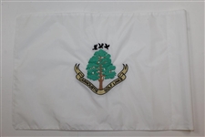 Carnoustie Golf Links Logo Undated Embroidered White Flag