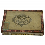 The Country Club Brookline W.H. Snyder & Sons Hand Made Cigar Box - Seldom Seen