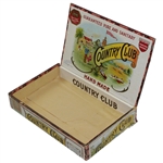 The Country Club 'Brookline' W.H. Snyder & Sons Hand Made Cigar Box - Seldom Seen