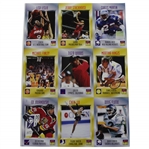 Tiger Woods 1996 Rookie Sports Illustrated for Kids Golf Card in Uncut Sheet