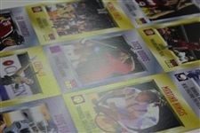 Tiger Woods 1996 Rookie Sports Illustrated for Kids Golf Card in Uncut Sheet