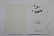 1977 Jack Nicklaus Classic 'Recipes For The Nineteenth Hole' MagicChef Booklet Featuring Jack & Family
