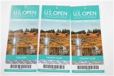 Nine (9) 2015 US Open at Chambers Bay Tickets with Groupings & Starting Times - Jordan Spieth Win