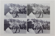 Nine (9) Personal Kodak Photos  - Three of Seve Ballesteros, Four of Jack Nicklaus, & Two of Arnold Palmer