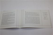 2000 'A Letter From Ben' Book To Merion Golf Club Members About 1950 US Open