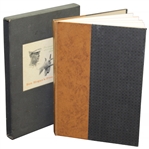 1957 Ben Hogans Five Lessons Deluxe 1st Edition Book with Slipcover