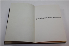 1957 'Ben Hogan's Five Lessons' Deluxe 1st Edition Book with Slipcover